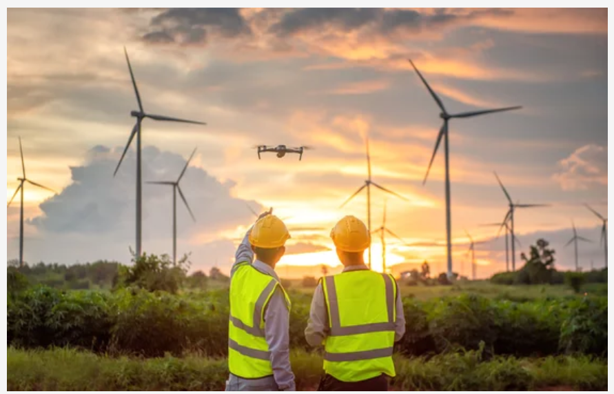 inspection par drone